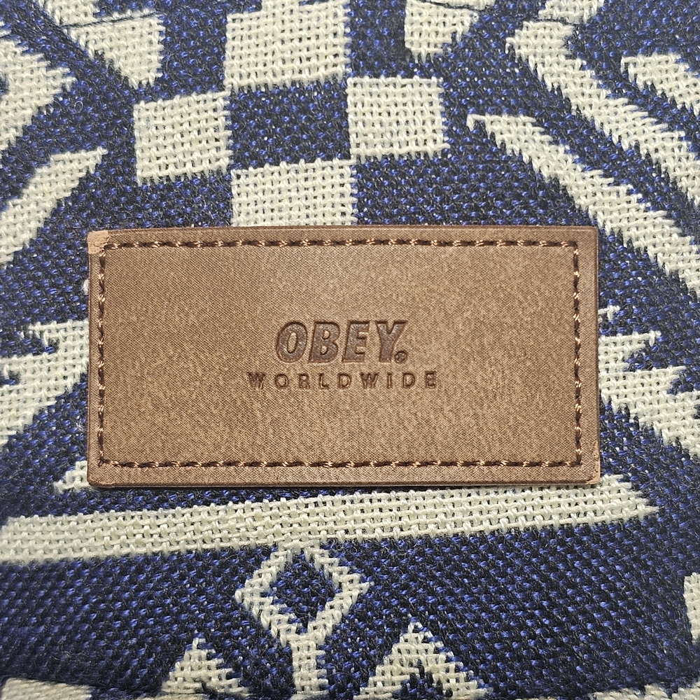 Blue And White Patterned Cap - image 2